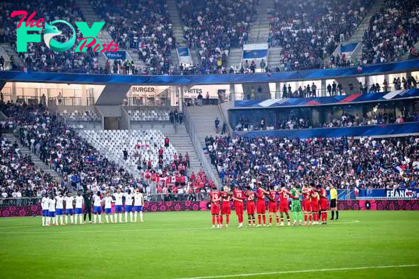 Equipe de football du Canada - Equipe de France de football during the friendly match between France and Canada at Stade Matmut Atlantique on June ...