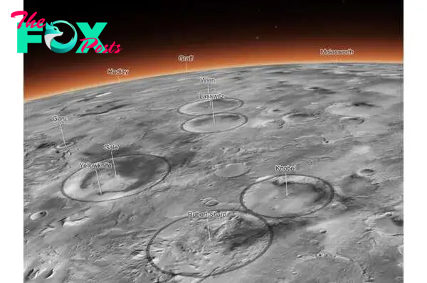 New interactive mosaic uses NASA imagery to show Mars in vivid detail