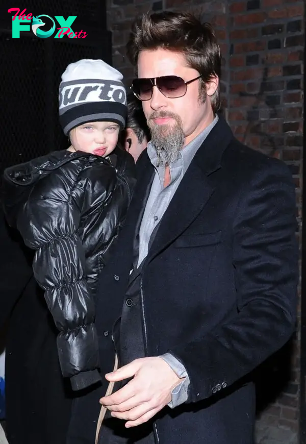 Brad Pitt and Shiloh