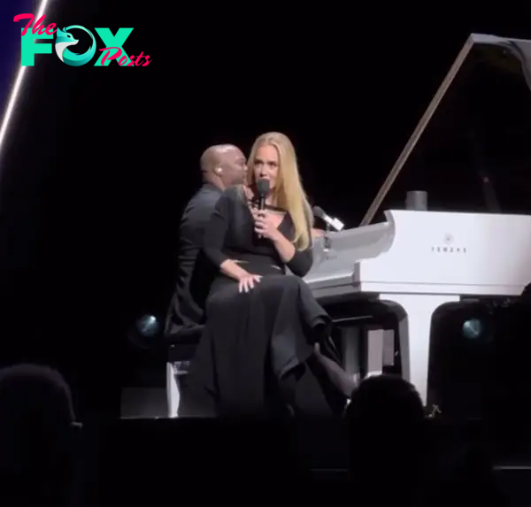 Adele talks about wearing too-small Spanx while performing in Las Vegas