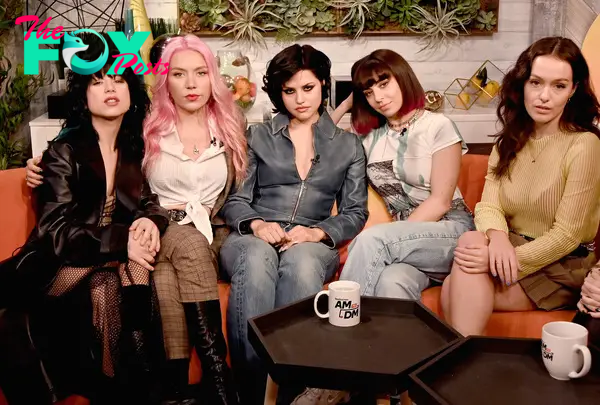 Punk rock band Nasty Cherry and Charli XCX.