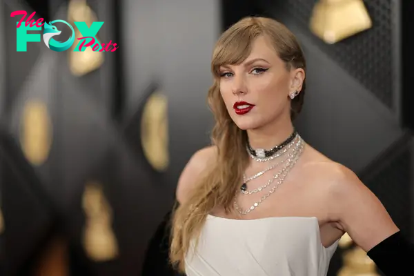 Taylor Swift attends the 66th GRAMMY Awards at Crypto.com Arena on February 04, 2024 in Los Angeles, California.