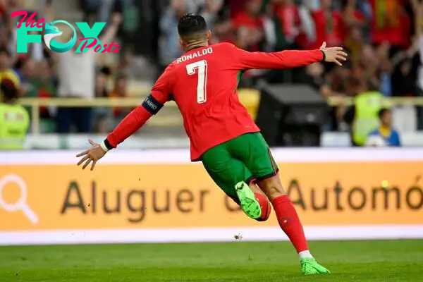 Portugal's forward #07 Cristiano Ronaldo