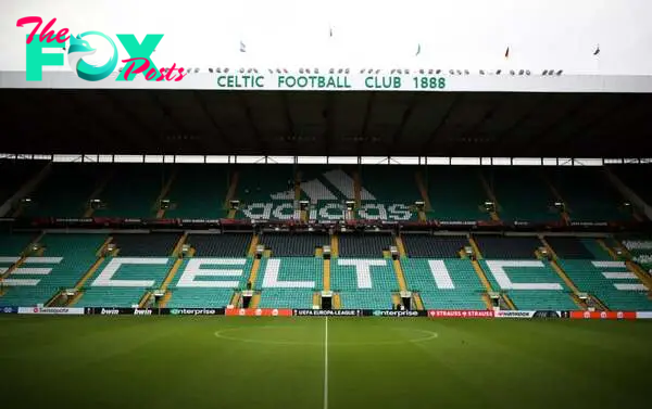 General view inside the stadium ahead of the UEFA Europa League group G match between Celtic FC and Bayer Leverkusen at Celtic Park on September 30...