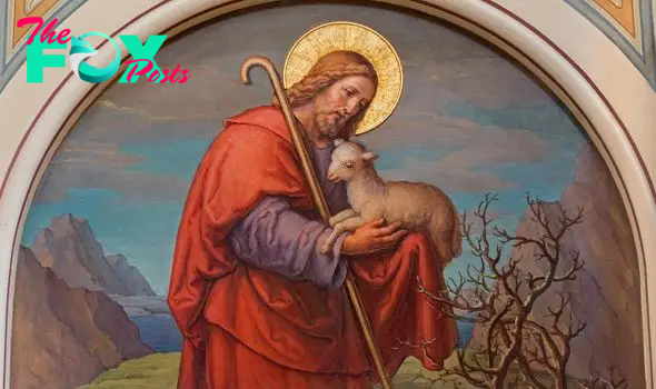 Jesus as the good shepherd 