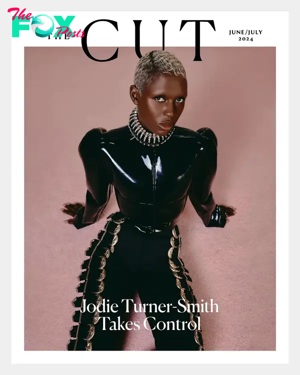 Jodie Turner-Smith on the cover of The Cut.
