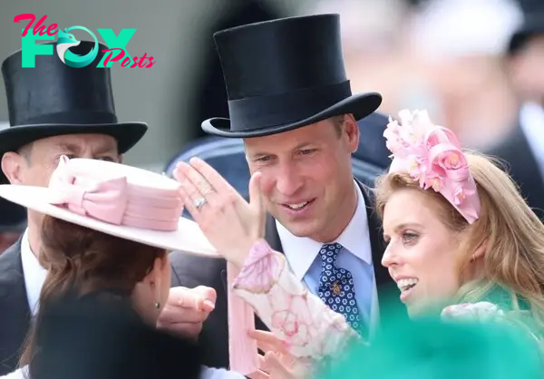 Prince William, Princess Beatrice, Princess Eugenie