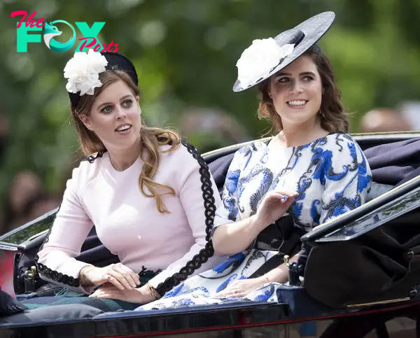 Princess Beatrice and Eugenie