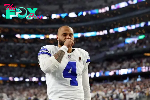 Cowboys quarterback Dak Prescott attended this year’s Tight End University, but fans were more concerned about his jersey choice.