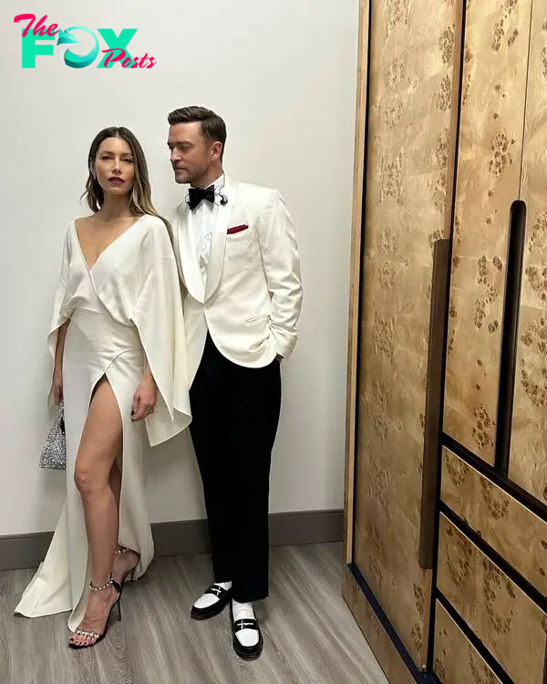 Justin Timberlake and Jessica Biel