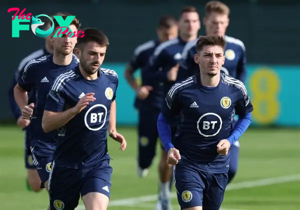 Billy Gilmour with Celtic GREG TAYLOR