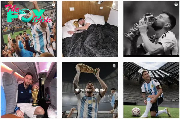 Class like Messi: Earn tens of billions with just one Instagram post, earn hundreds of billions in just a few weeks after winning the 2022 World Cup - Photo 1.
