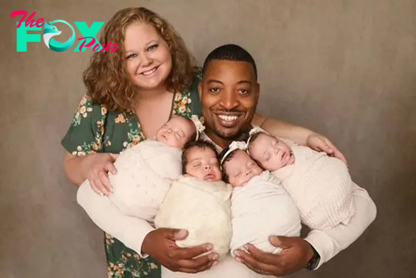 Couple Welcomes Quadruplets Years After Birth of Twins (Exclusive)