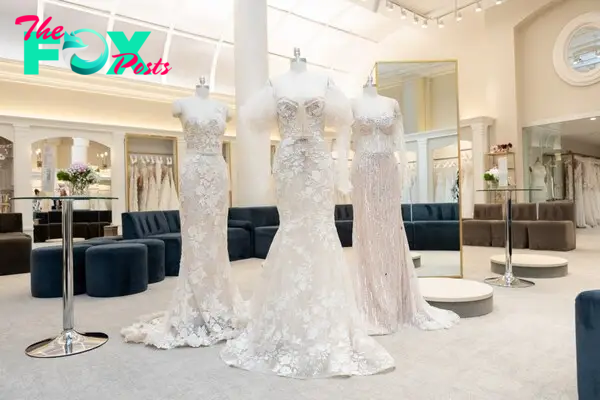 Lindsay Hubbard's wedding dresses