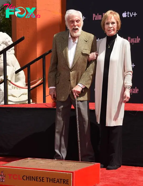 Dick Van Dyke and Carol Burnett.