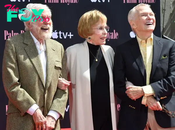 Dick Van Dyke, Carol Burnett and Bob Mackie.