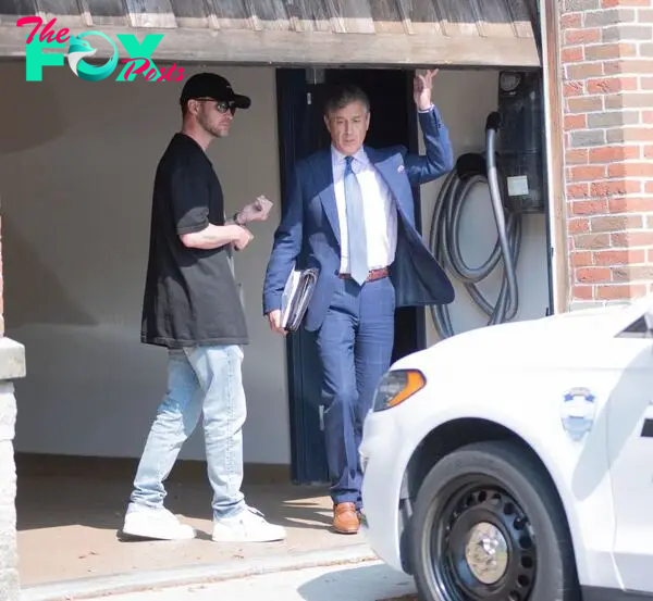 Justin Timberlake leaving prison in New York