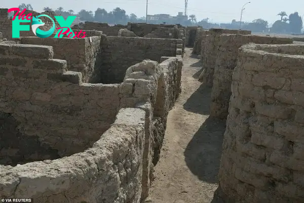 Excavations uncovered bakeries, workshops and burials of animals and humans, along with jewelry, pots and mud bricks bearing seals of Amenhotep III
