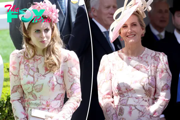 Princess Beatrice and Sophie, the Duchess of Edinburgh