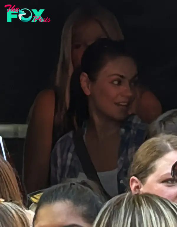 Mila Kunis at Eras Tour.