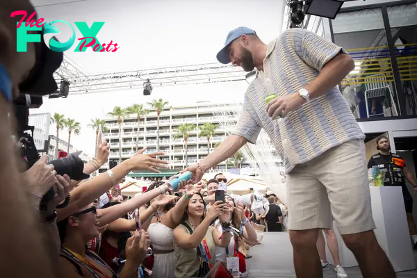 Travis Kelce at Cannes Lions