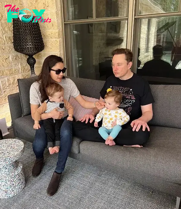 Elon Musk and Shivon Zilis kids