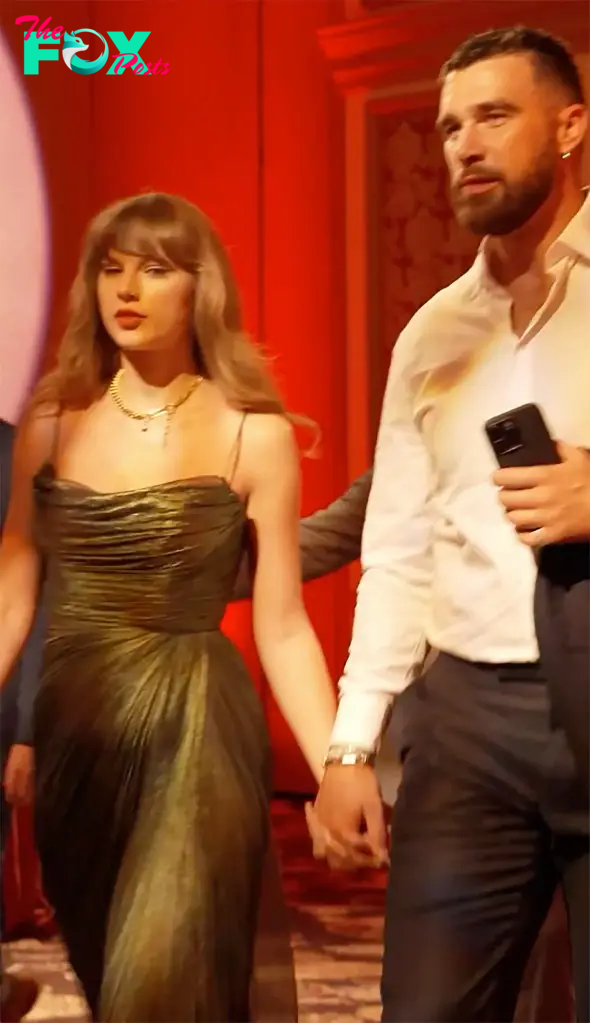 Taylor Swift and Travis Kelce