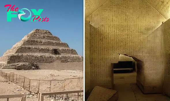 The Pyramid of Unas was recently opened