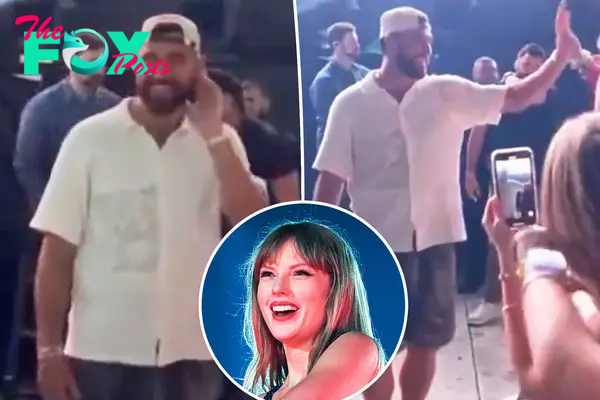 Taylor Swift and Travis Kelce