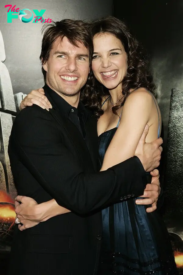 Tom Cruise and Katie Holmes.