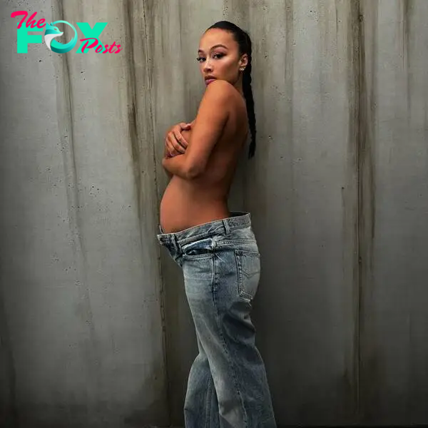 Pregnant Draya Michele.