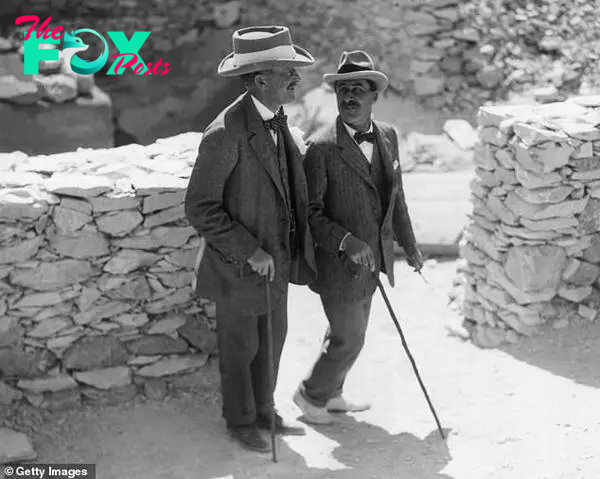 Lord Carnarvon (left) and Howard Carter (right) have long been said to have died because of the Pharaoh's cures