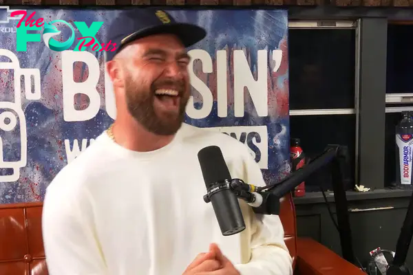 Travis Kelce on the "Bussin' With The Boys" podcast.