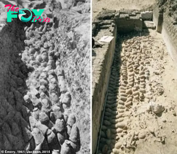 Thousands of pots excavated under the Step Pyramid in the 1960s contained up to 200 tons of unidentified substances that have yet to be identified