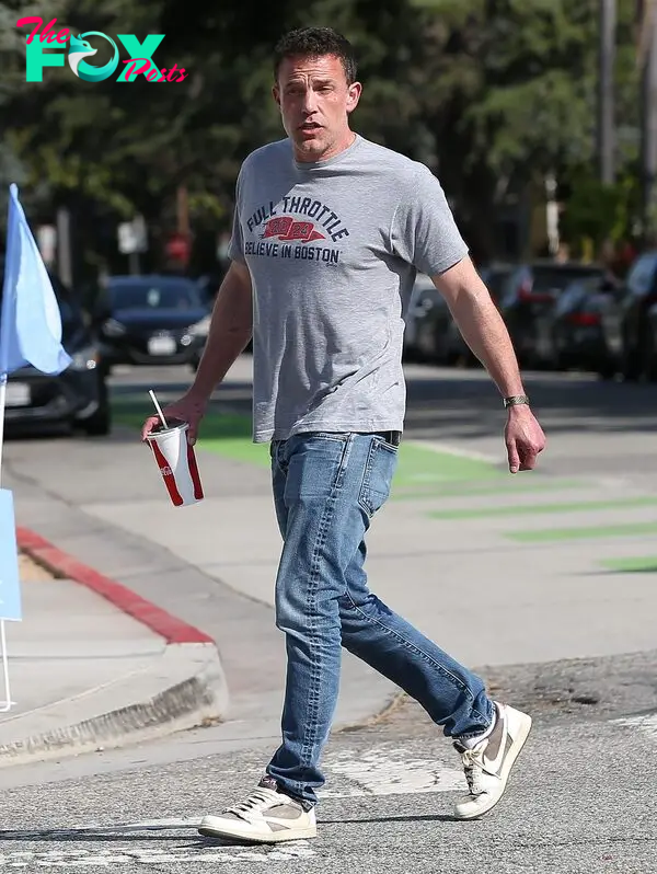 Ben Affleck in Santa Monica.