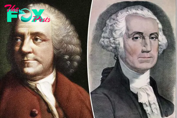 George Washington and Benjamine Franklin split.