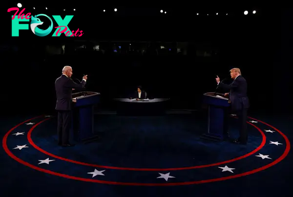 Final U.S. Presidential Debate Between President Trump And Democratic Candidate Joe Biden