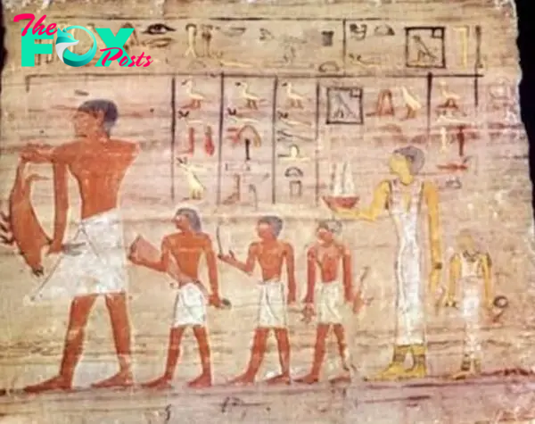 There's no Physical Evidence of Giants in Egypt. Who are these Egyptian Wall Paintings Depicting? They are Shown to be Larger than Others, and Doing Hard Work. : r/Psychedaliens