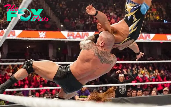 Fans React To Randy Orton's Insane Moonsault RKO On Chad Gable
