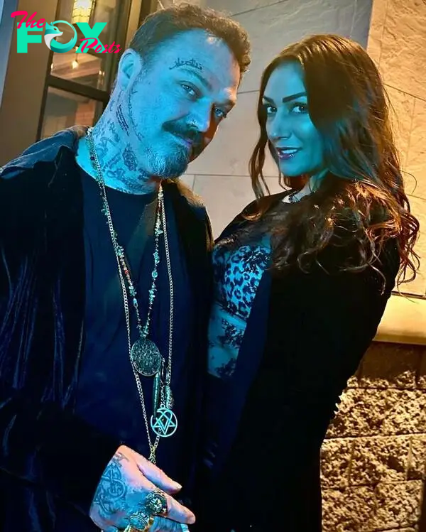 Bam Margera and Dannii Marie 