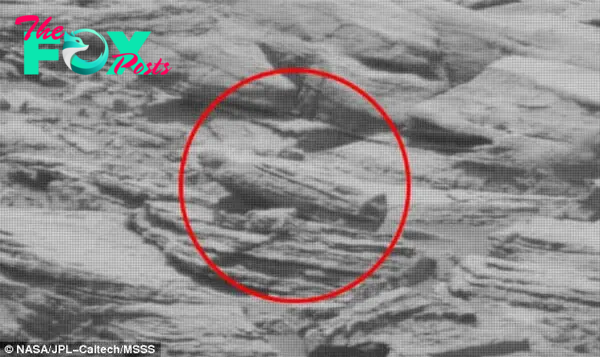 Video claims to show an 'Egyptian sarcophagus' on Mars' surface | Daily Mail Online