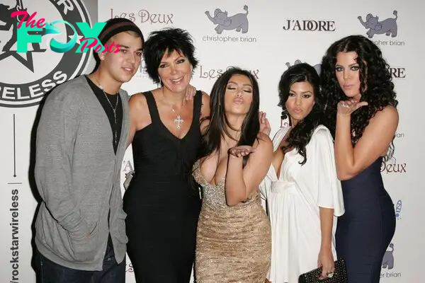 Kardashian family red carpet