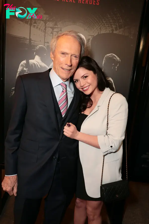 Morgan and Clint Eastwood
