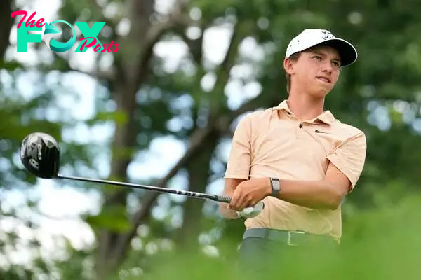 15-year-old Miles Russell makes his tour debut at the Rocket Mortgage Classic 2024 at Detroit Golf Club.