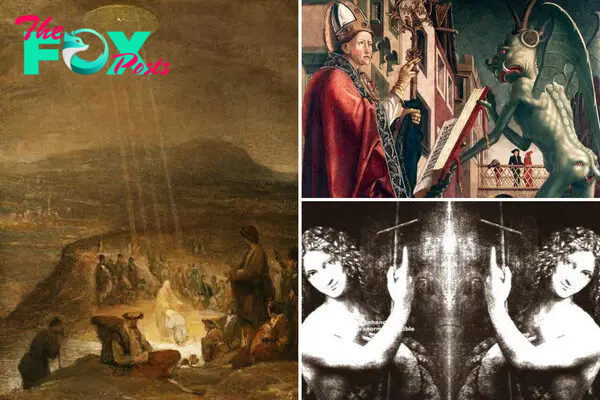 History's most famous artworks 'littered with aliens and UFOs', crackpot believers claim | The Irish Sun
