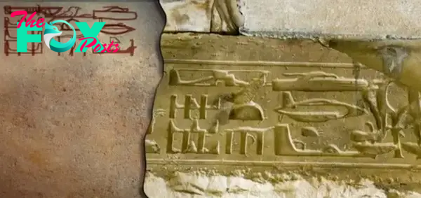 Helicopter” hieroglyphs from ancient Egyptian temple : r/mildlyinteresting