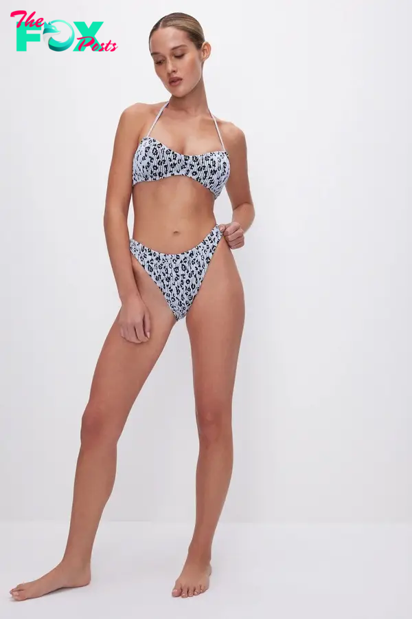 A model in a bikini