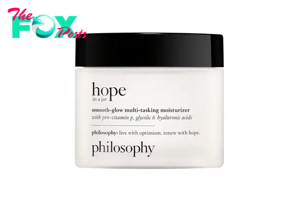 A jar of philosophy moisturizer 