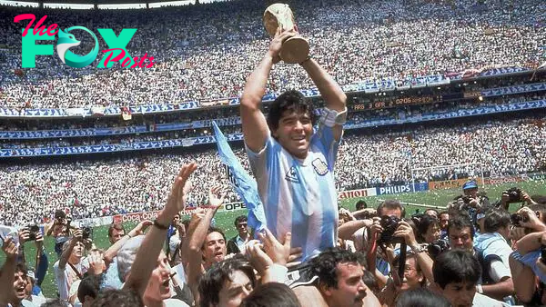Diego Maradona is adored in Argentina for his performances in the 1986 World Cup.