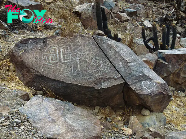The Rock Art Petroglyphs of Checta in Peru